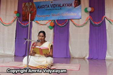 Ananthapuram Sex Video Telugu - Mega Ramayana Parayanam - Amrita Vidyalayam | Thiruvalla